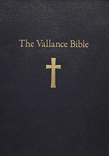 Vallance Bible: Jeffrey Vallance