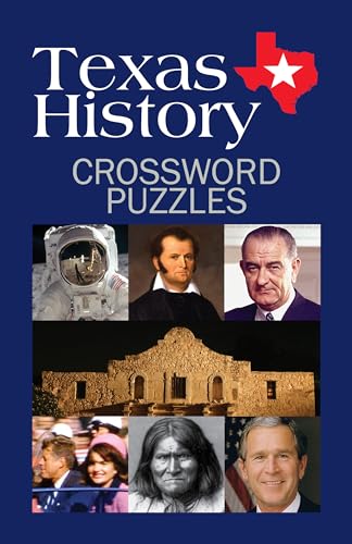Texas History Crossword Puzzles (Puzzle Book)