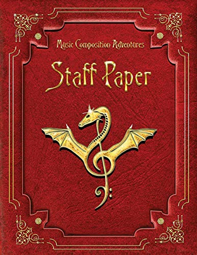 Staff Paper: Blank Music Manuscript Paper, 8.5 x 11, 100 pages plus a Guide to Music Notation. (Music Compostion Adventures)
Staff Paper: Blank Music Manuscript Paper, 8.5 x 11, 100 pages plus a Guide to Music Notation. (Music Compostion Adventures)