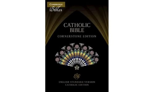 ESV-CE Catholic Bible, Cornerstone Edition, Black Imitation Leather, ESC662:T