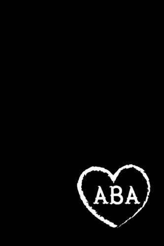 ABA: Therapist Gift 120 page College ruled 6" x 9" notebook for ABA Therapist, RBT, BCBA, ABA Student, ABA Advocate.
ABA: Therapist Gift 120 page College ruled 6" x 9" notebook for ABA Therapist, RBT, BCBA, ABA Student, ABA Advocate.
