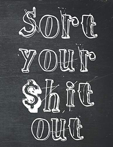 Sort Your $hit Out: Monthly Budget Planner (Undated - Start Any Time) Paycheck Bill Tracker (Budget Planning)
Sort Your $hit Out: Monthly Budget Planner (Undated - Start Any Time) Paycheck Bill Tracker (Budget Planning)