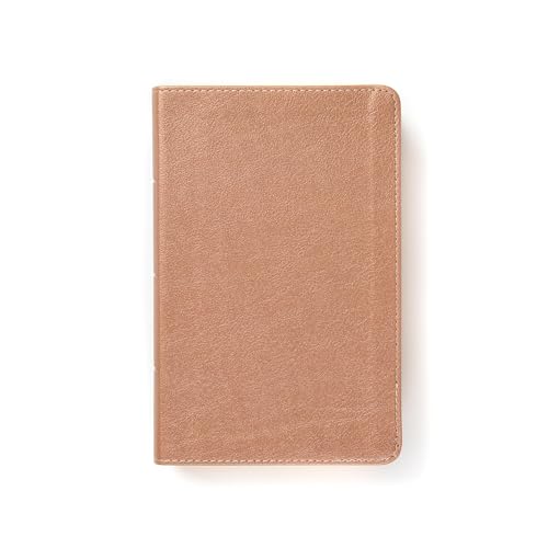 CSB On-The-Go Bible, Personal Size, Rose Gold LeatherTouch