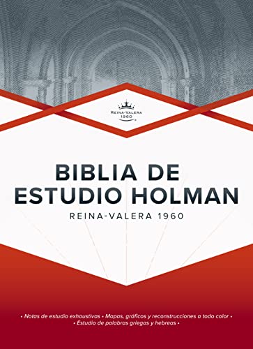 

Reina Valera 1960, Biblia de Estudio Holman, Tapa Dura (RVR 1960 Holman Study Bible, Black Hardcover) (Spanish Edition)