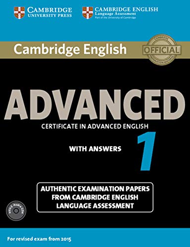 Cambridge English Advanced 1 for Revised Exam from 2015 Student's Book Pack (Student's Book with Answers and Audio CDs (2))
Cambridge English Advanced 1 for Revised Exam from 2015 Student's Book Pack (Student's Book with Answers and Audio CDs (2))
