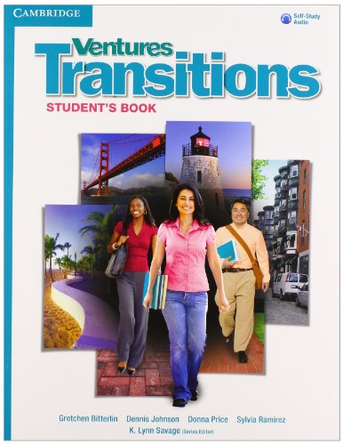 Ventures Transitions Level 5 Value Pack (Student's Book with Audio CD and Workbook)
Ventures Transitions Level 5 Value Pack (Student's Book with Audio CD and Workbook)
