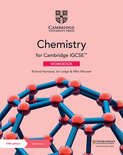 Cambridge IGCSE™ Chemistry Workbook with Digital Access (2 Years) (Cambridge International IGCSE)
Cambridge IGCSE™ Chemistry Workbook with Digital Access (2 Years) (Cambridge International IGCSE)
