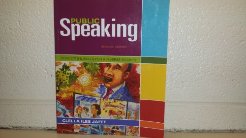 Public Speaking: Concepts and Skills for a Diverse Society