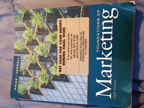 International Edition---foundations of Marketing, 5th Edition