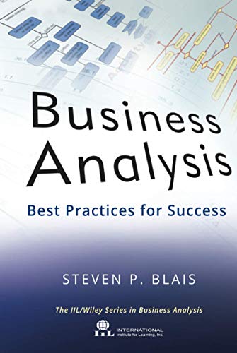 Business Analysis: Best Practices for Success / Edition 1 (No Dust Cover)