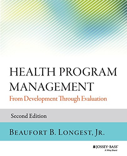Health Program Management From Development Through Evaluation