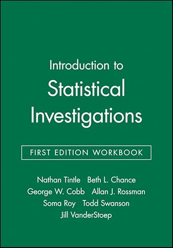 Introduction to Statistical Investigations, First Edition Workbook