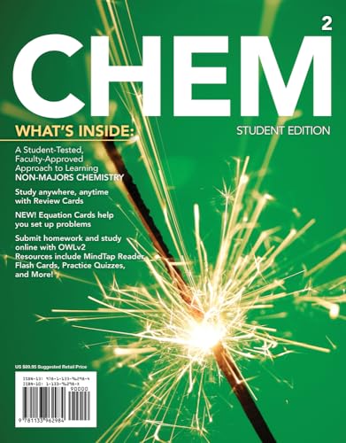 Chem2: Chemistry in Your World (with Owlv2 24-Months Printed Access Card)
