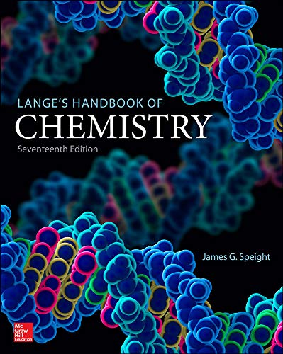 Langes Handbook of Chemistry, Seventeenth Edition