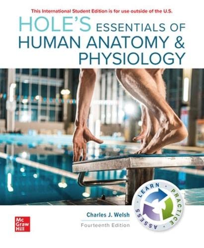 Ise Holes Essentials of Human Anatomy & Physiology (ise Hed Applied Biology)