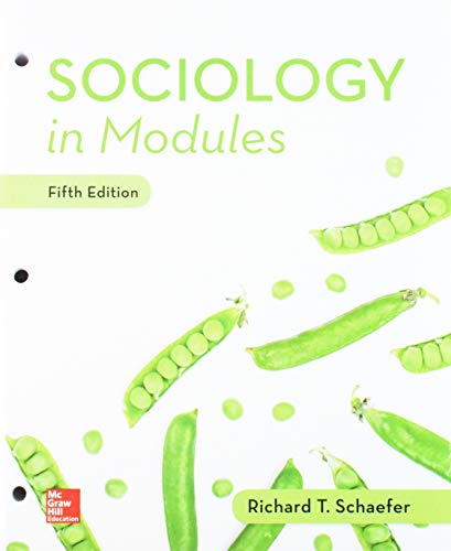 Gen Combo Looseleaf Sociology in Modules; Connect Access Card