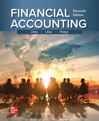 Financial Accounting ( 11th International Edition ) ISBN:9781265083922