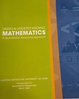 Using & Understanding Mathematics; A Quantitative Reasoning Approach