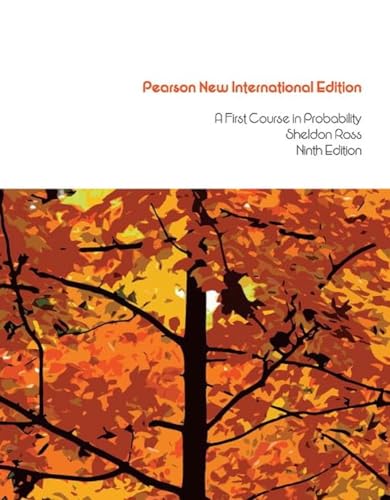 First Course in Probability Pearson New International Edition