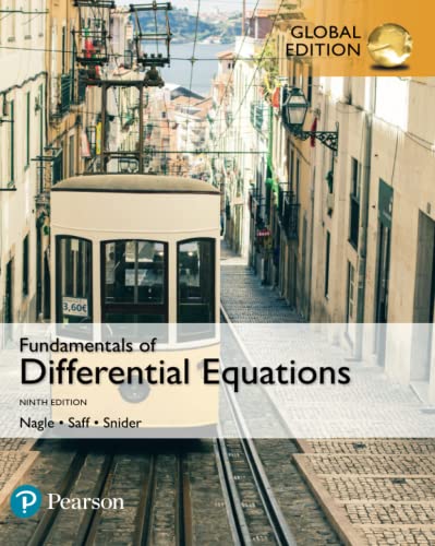 Fundamentals of Differential Equations, Global Edition, 9th Edition