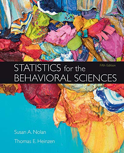 Statistics For The Behavioral Sciences - Loose-Leaf