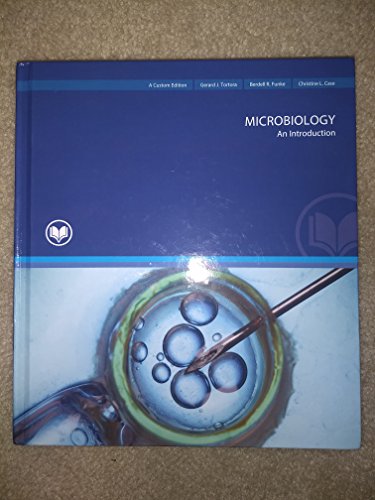Microbiology An Introduction Maricopa/Rio Salado BIO205 Custom Edition