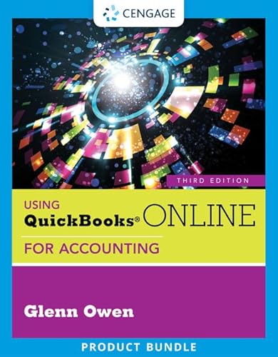 Using QuickBooks Online for Accounting (with Online, 6 month Printed Access Card)