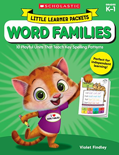 Little Learner Packets: Word Families: 10 Playful Units That Teach Key Spelling Patterns
Little Learner Packets: Word Families: 10 Playful Units That Teach Key Spelling Patterns