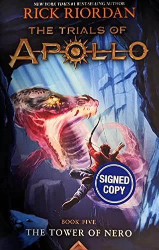 The Tower of Nero (Trials of Apollo, Book Five) - Signed / Autographed Copy
The Tower of Nero (Trials of Apollo, Book Five) - Signed / Autographed Copy