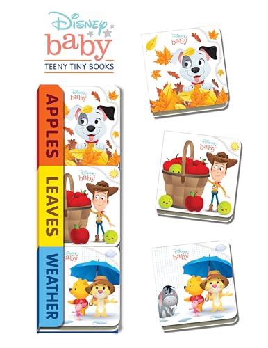 Disney Baby: Apples, Leaves, Weather (Teeny Tiny Books)