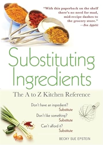 Substituting Ingredients: The A to Z Kitchen Reference