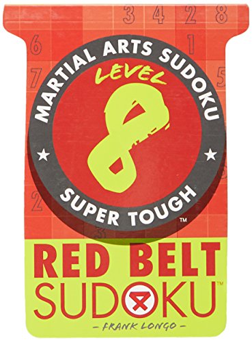 Martial Arts Sudoku Level 8: Red Belt Sudoku (Martial Arts Puzzles Series)