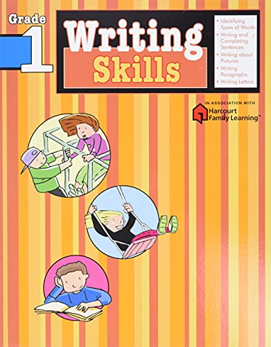 Writing Skills: Grade 1 (Flash Kids Harcourt Family Learning)