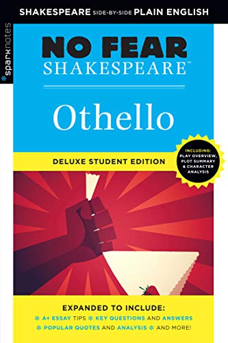 Othello: No Fear Shakespeare Deluxe Student Editions - Shakespeare Side-by-Side Plain English (Volume 7)
Othello: No Fear Shakespeare Deluxe Student Editions - Shakespeare Side-by-Side Plain English (Volume 7)