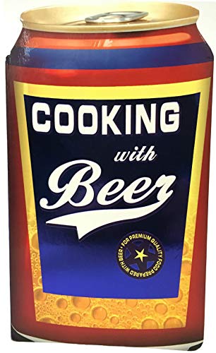Cooking With Beer: For Premium Quality Food Prepared With Beer (Shaped Cookbook)