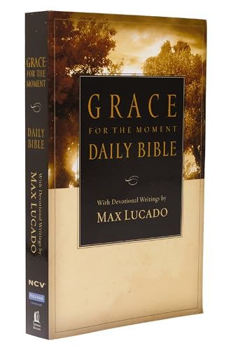 NCV, Grace for the Moment Daily Bible, Paperback: Spend 365 Days reading the Bible with Max Lucado
NCV, Grace for the Moment Daily Bible, Paperback: Spend 365 Days reading the Bible with Max Lucado