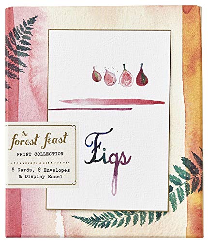 The Forest Feast Print Collection: 8 Cards, 8 Envelopes, and a Display Easel