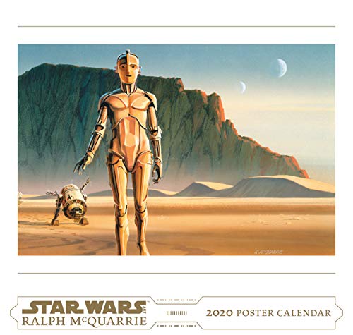 Star Wars Art Ralph Mcquarrie 2020 Poster Calendar