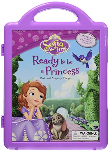 Sofia the First Ready to be a Princess: Book and Magnetic Playset