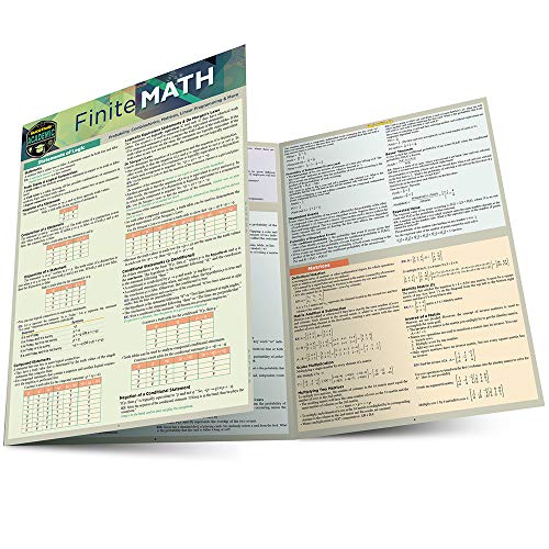 Finite Mathematics : A QuickStudy Laminated Reference Guide