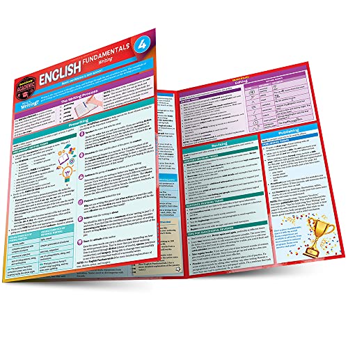 English Fundamentals 4 - Writing: QuickStudy Language Arts Laminated Reference & Study Guide
English Fundamentals 4 - Writing: QuickStudy Language Arts Laminated Reference & Study Guide