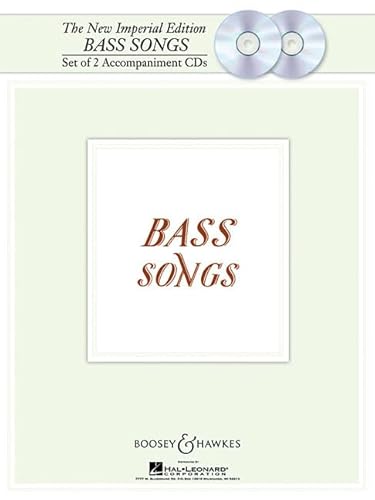 New Imperial Edition Bass Songs Set Of 2 Accompaniment CDs