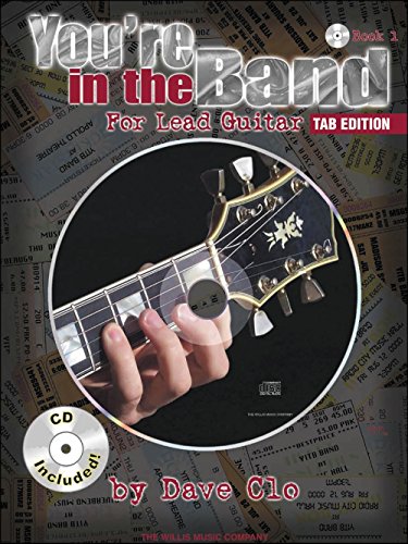 You'Re In The Band For Lead Guitar Book 1 Tab Edition Bk/CD