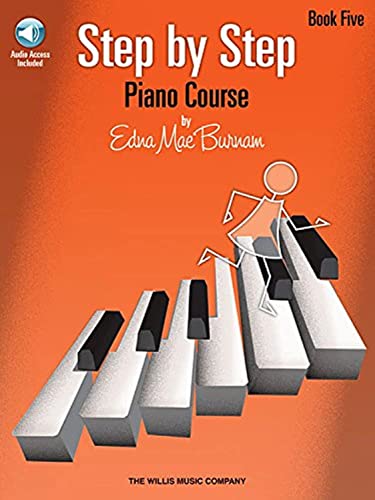 Step by Step Piano Course - Book 5 (Bk/Audio)