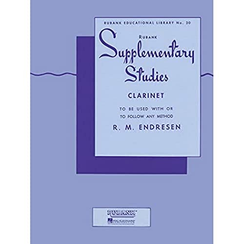 Supplementary Studies: Clarinet (Rubank Educational Library No. 20)