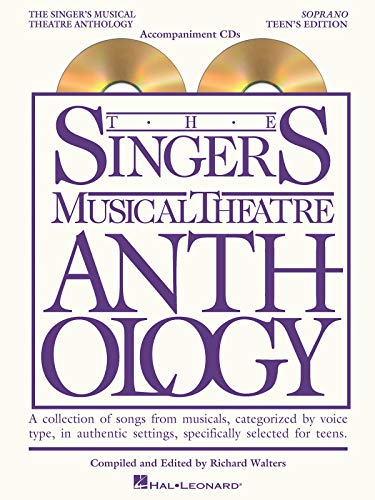Singer's Musical Theatre Anthology Teen's Edition Soprano CDs Only