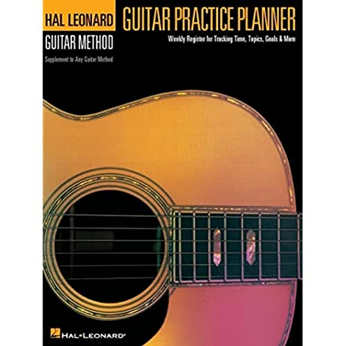 Guitar Practice Planner: Weekly Lesson Planner for Guitarists (Hal Leonard Guitar Method (Songbooks))
Guitar Practice Planner: Weekly Lesson Planner for Guitarists (Hal Leonard Guitar Method (Songbooks))