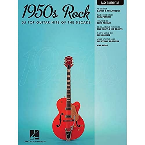 1950s Rock: Easy Guitar with Notes & Tab