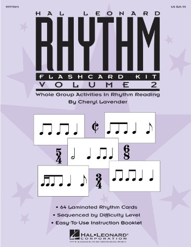 Hal Leonard Rhythm Flashcard Kit : Whole Group Activities in Rhythm Reading
Hal Leonard Rhythm Flashcard Kit : Whole Group Activities in Rhythm Reading