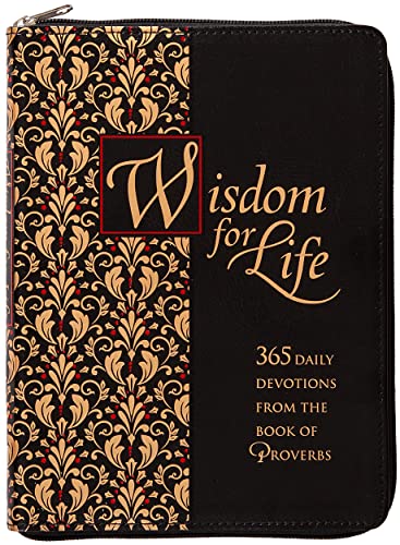 Wisdom for Life: 365 daily devotions from the book of Proverbs (Ziparound Devotionals)
Wisdom for Life: 365 daily devotions from the book of Proverbs (Ziparound Devotionals)